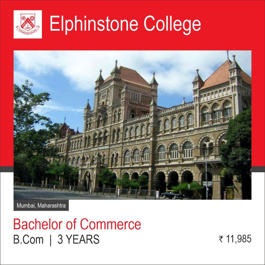 Bachelor of Commerce [B.Com] at Elphinstone College, Mumbai, Mumbai